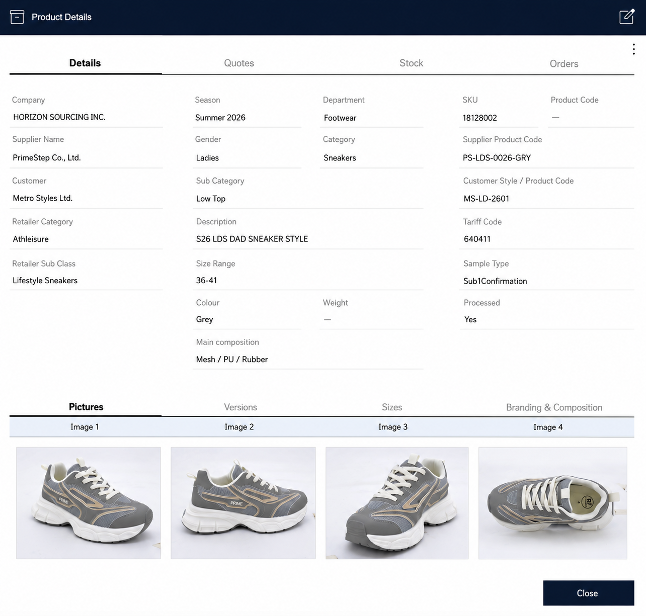 Product details
